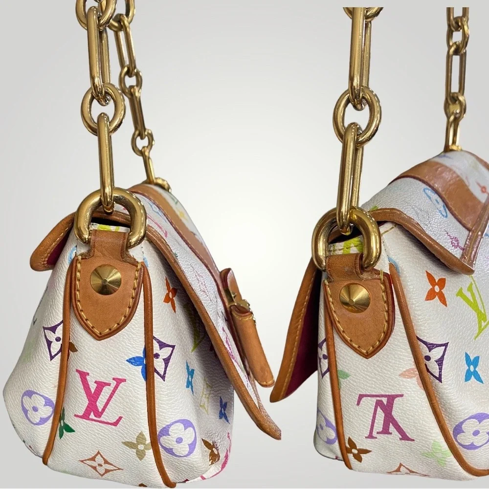 Louis Vuitton Multicolor Monogram Patti Shoulder Bag - Picture 15 of 16